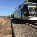 Our Streetcar being tested in New York